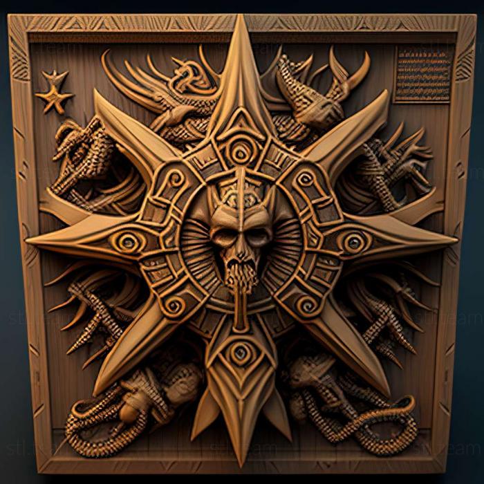 3D model Warhammer Mark of Chaos game (STL)